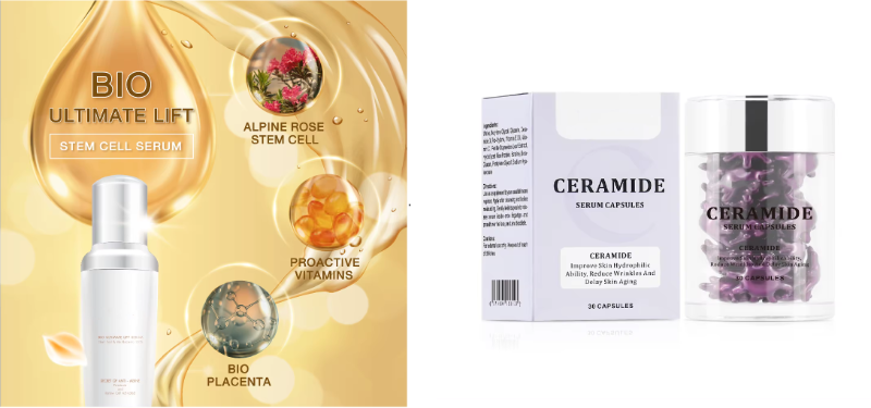 Bundle of Stem Cell Renewal Cream and Ceramide Repair Serum